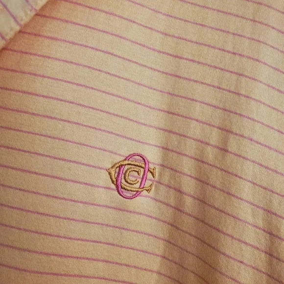 PETER MILLAR MENS STRIPE JERSEY POLO SHIRT,SIZE XL, SHORT SLEEVE - Picture 6 of 6